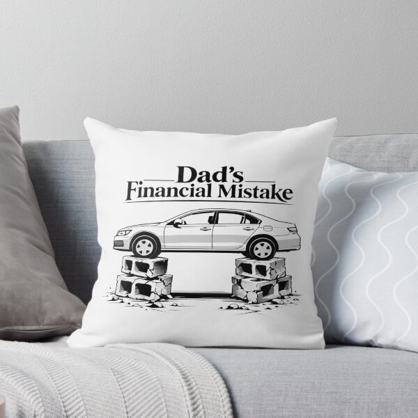 Item preview, Dads Financial Mistake Funny Car Dad Humor designed and sold by Pawsome Quotes.