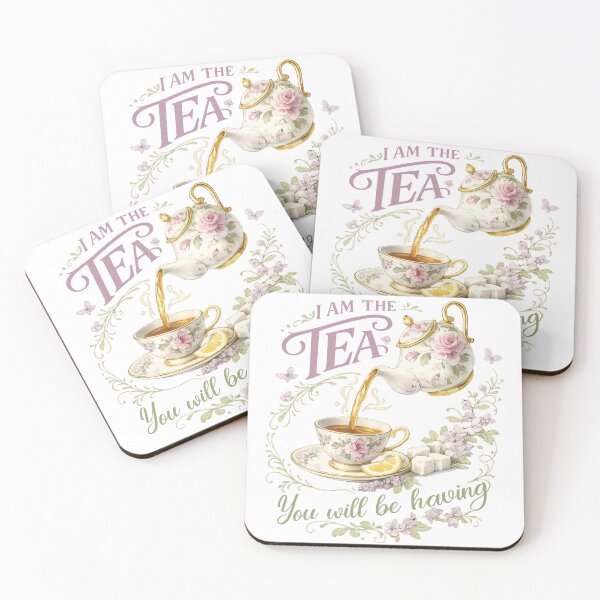 Item preview, Vintage I Am The Tea You Will Be Having Retro designed and sold by SKULLS4INT.