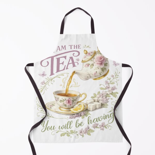 Item preview, Vintage I Am The Tea You Will Be Having Retro designed and sold by SKULLS4INT.