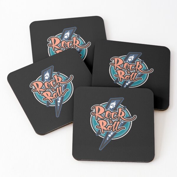 Item preview,  Rock N' Roll Lightning Logo Design designed and sold by GGGMerch.