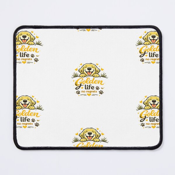 Item preview, Golden Life No Regrets Golden Retriever Gift designed and sold by WildVista.