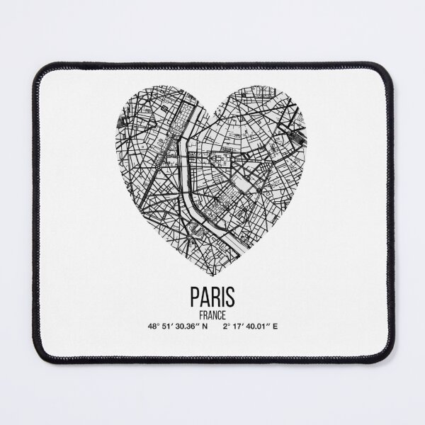 Item preview, Paris France poster map transparent designed and sold by DopamineDr0p.