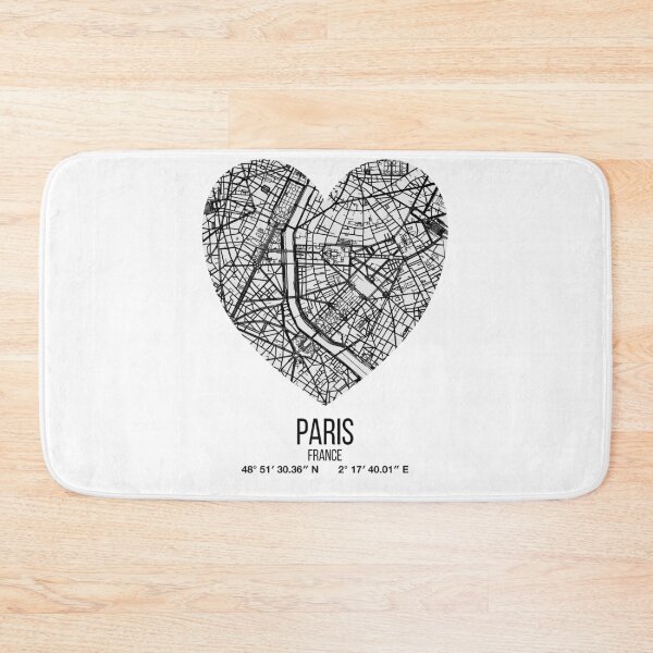 Item preview, Paris France poster map transparent designed and sold by DopamineDr0p.