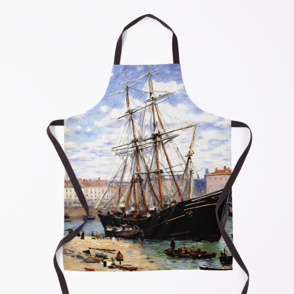 Item preview, Boat at Low Tide at Fécamp designed and sold by artdesignsnow.