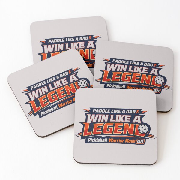Item preview, Pickleball Dad Tournament Gift – Paddle Like a Dad Win Like a Legend – Funny Competitive Father Design designed and sold by Pickleball-Gift.