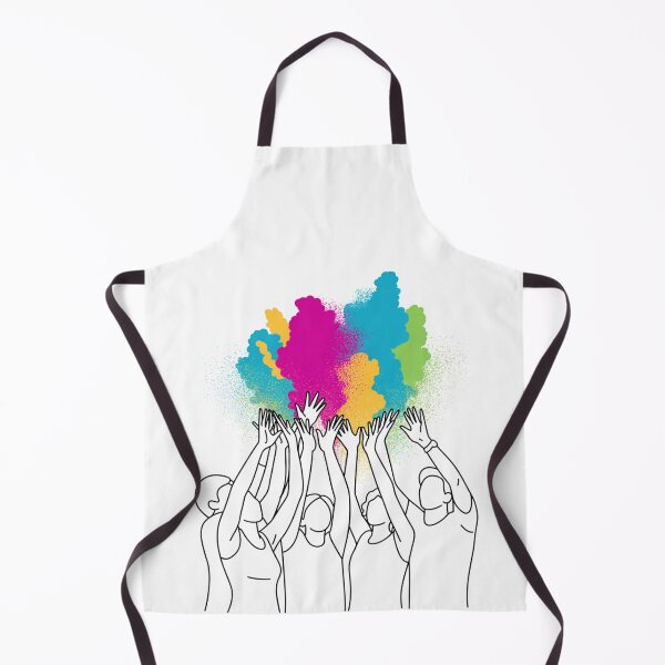 Item preview, Holi Festival Color Powder Explosion Raised Hands Shirt | Festival of Colors Community Celebration designed and sold by DarylWelsh2024.