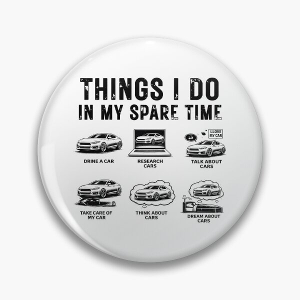 Item preview, Things I Do In My Spare Time – Funny Car Quote | Car Lover Humor Tee & Gift designed and sold by Teetreasure2.