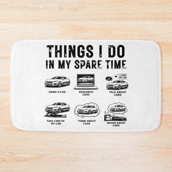 Item preview, Things I Do In My Spare Time – Funny Car Quote | Car Lover Humor Tee & Gift designed and sold by Teetreasure2.