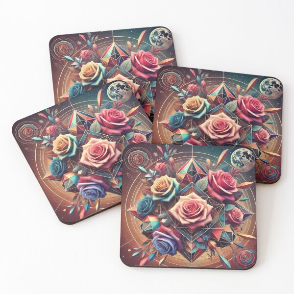Item preview, colorful roses designed and sold by Dogandesighn.