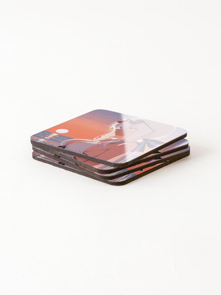 Thumbnail 4 of 5, Coasters (Set of 4), summer designed and sold by RandomViewer.