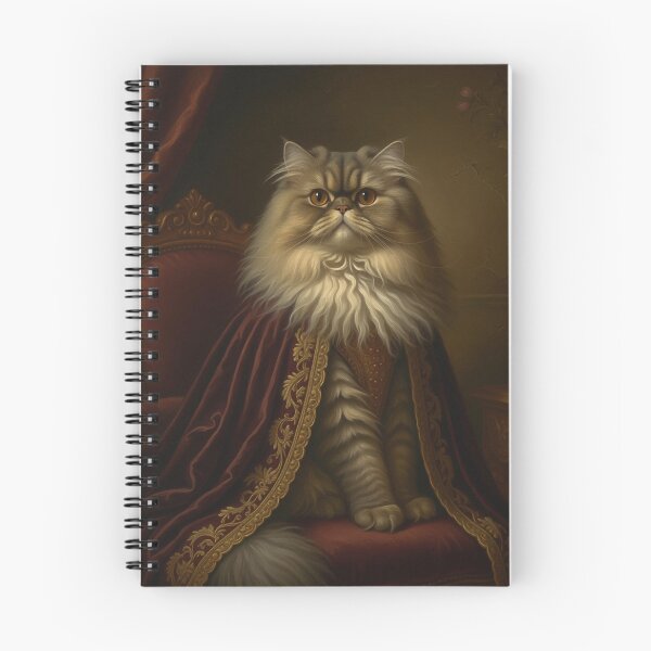 Aperçu de l'œuvre Portrait noble d'un chat persan royal créée et vendue par Rutvain.