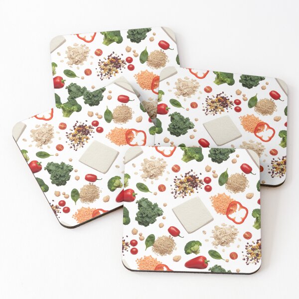 Item preview, Healthy Vegan Food Pattern Design designed and sold by PriyankaSonara.