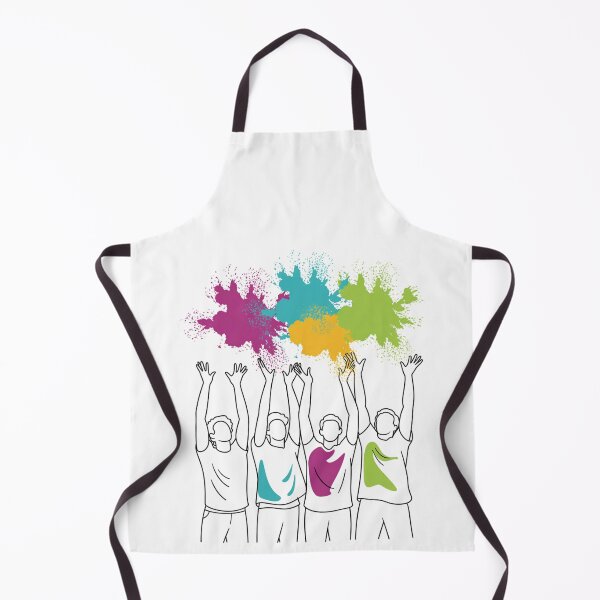 Item preview, Holi Festival Paint Splatter Crowd Celebration Shirt | Festival of Colors Hands Up Color Burst Tee designed and sold by DarylWelsh2024.