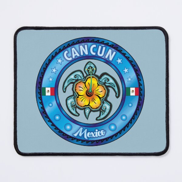 Item preview, Cancún Mexico sea turtle hibiscus designed and sold by studioss76.