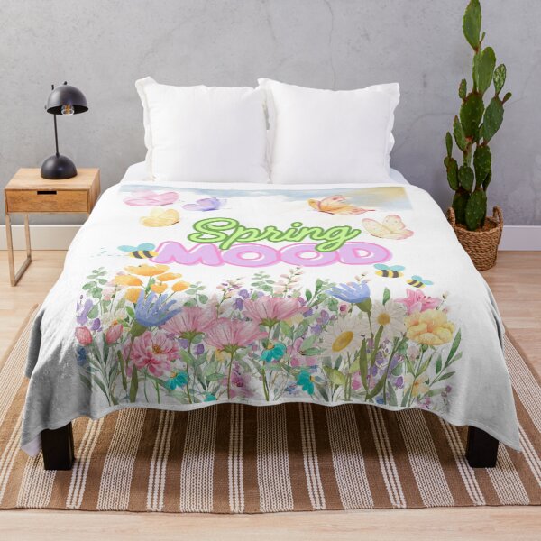 Item preview, Spring Mood Floral Shirt – Pastel Butterfly Aesthetic Spring Tee designed and sold by OutofOfficeWear.