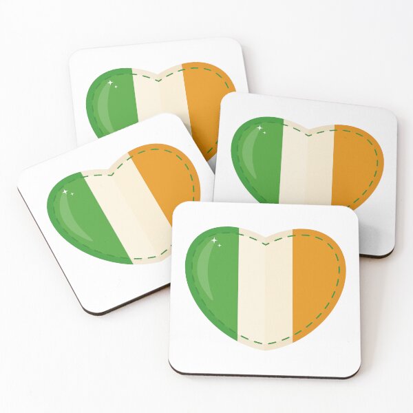 Item preview, Irish flag Heart St Patricks Day designed and sold by IrinaAvdeeva.