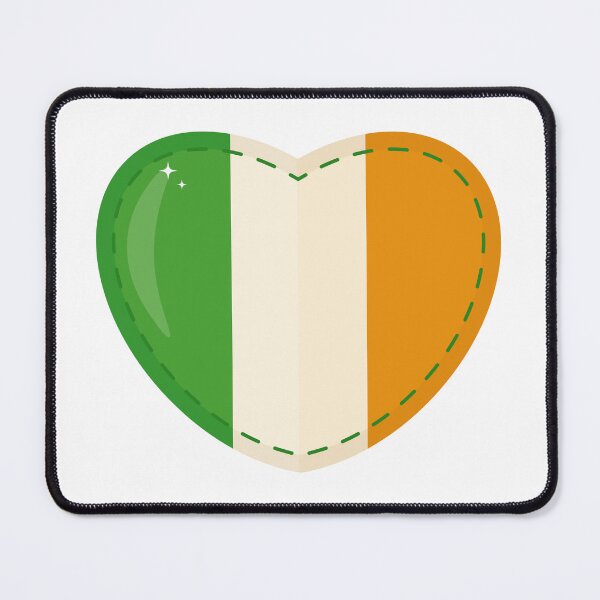 Item preview, Irish flag Heart St Patricks Day designed and sold by IrinaAvdeeva.