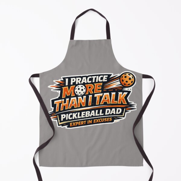 Item preview, Funny Pickleball Dad Gift – I Practice More Than I Talk – Competitive Tournament Father designed and sold by Pickleball-Gift.