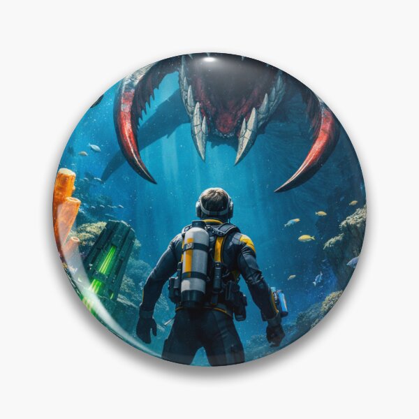 Item preview, Subnautica inspired ArtWork designed and sold by FeelTheDrawing.
