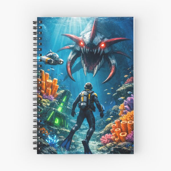 Item preview, Subnautica inspired ArtWork designed and sold by FeelTheDrawing.