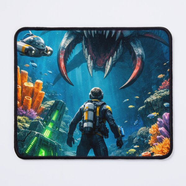 Item preview, Subnautica inspired ArtWork designed and sold by FeelTheDrawing.