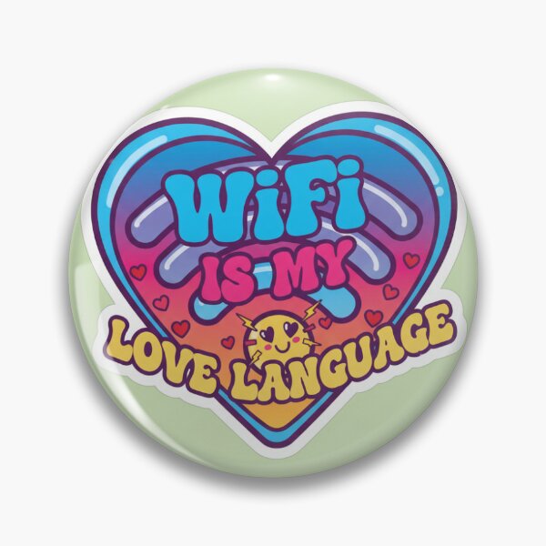 Artikelvorschau, WLAN ist meine Liebessprache entworfen und verkauft von dimple401.