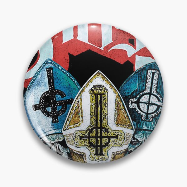 Item preview,  Ghost Band Holy Trinity Papa Emeritus Rock Metal Fan Apparel designed and sold by youssefDesign.