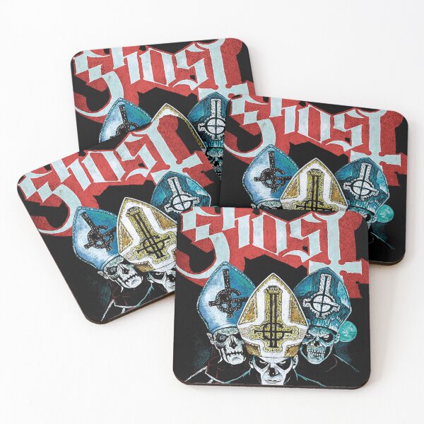 Item preview,  Ghost Band Holy Trinity Papa Emeritus Rock Metal Fan Apparel designed and sold by youssefDesign.