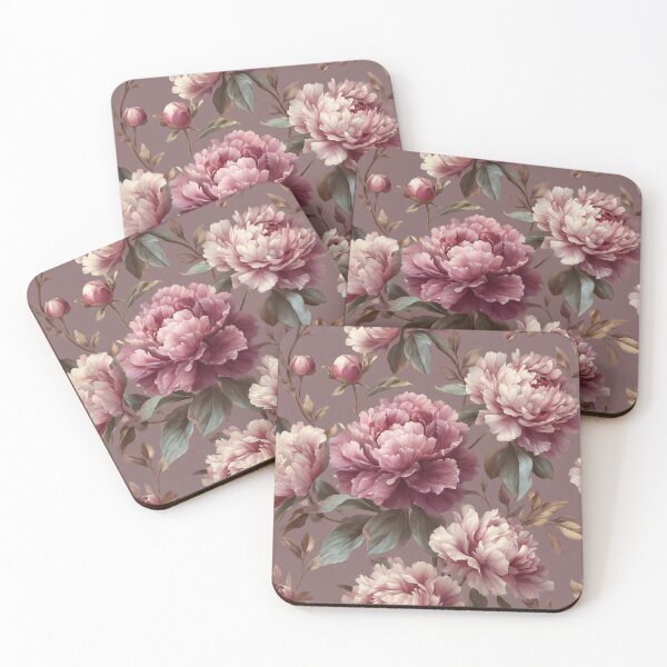 Item preview, Blush Peony Floral iPhone Case – Romantic Vintage Botanical Design designed and sold by I-R-A.