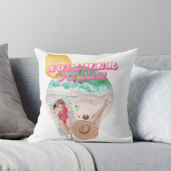 Item preview, Summer Vibes Shirt – Beach Girl Aesthetic Tropical Vacation Tee designed and sold by OutofOfficeWear.