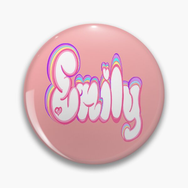 Item preview, Emily popular girls first name in white and pastels. Personalized personalised customised Emily designed and sold by Artonmytee.