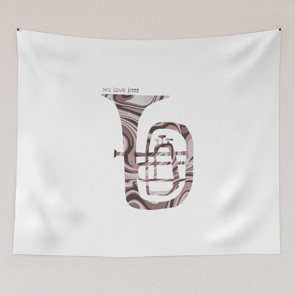 Item preview, WE LOVE JAZZ - Gift for Music Lover, Jazz Fan Present designed and sold by PhokaPhokich.
