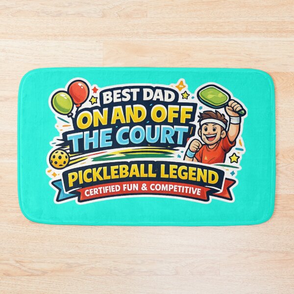 Item preview, Funny Pickleball Dad Gift – Best Dad On and Off the Court – Pickleball Legend Cartoon designed and sold by Pickleball-Gift.