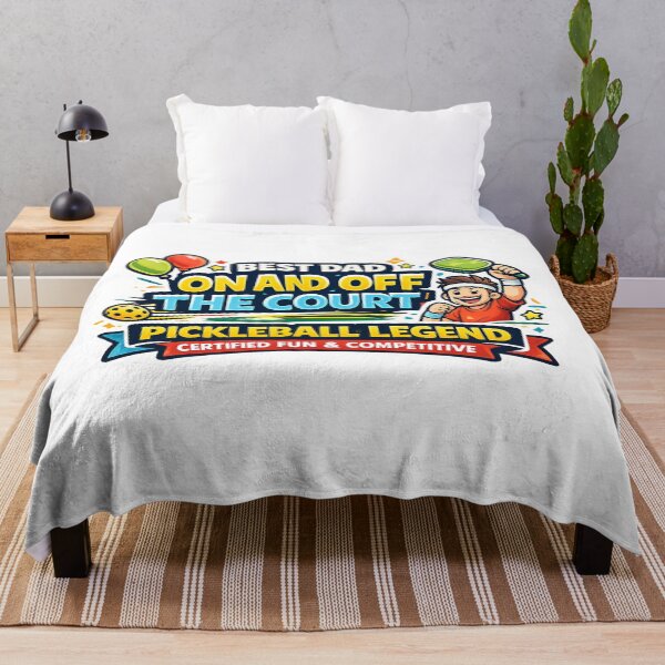 Item preview, Funny Pickleball Dad Gift – Best Dad On and Off the Court – Pickleball Legend Cartoon designed and sold by Pickleball-Gift.