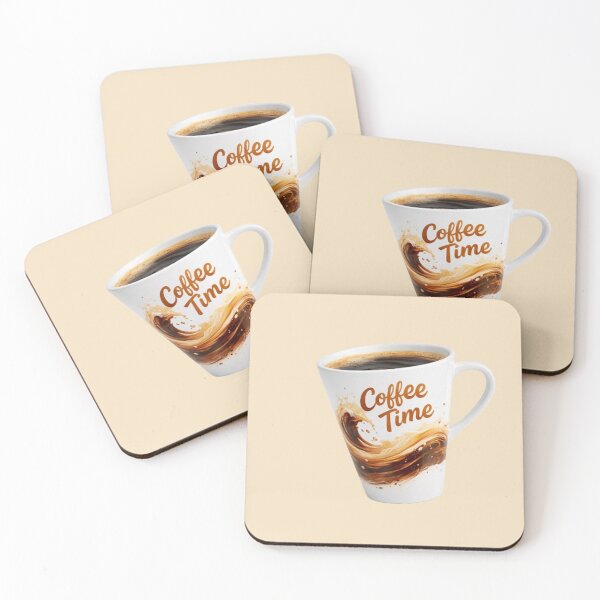 Item preview, Coffee Date Mug – Romantic Espresso Swirl Cone Cup designed and sold by annenambiro.