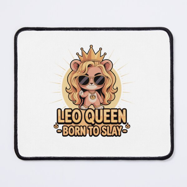 Item preview, Leo Queen ♌ Born to Slay – Regal Zodiac T-Shirt designed and sold by Ashley critters.