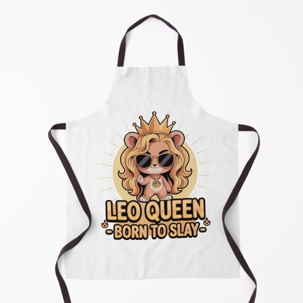 Item preview, Leo Queen ♌ Born to Slay – Regal Zodiac T-Shirt designed and sold by Ashley critters.