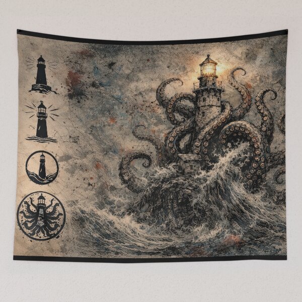 Item preview, Lighthouse ART designed and sold by Saint Arts Studio.