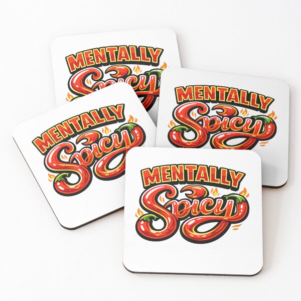 Item preview, Mentally Spicy & Proudly Neurospicy  designed and sold by Suzy Perez Art.