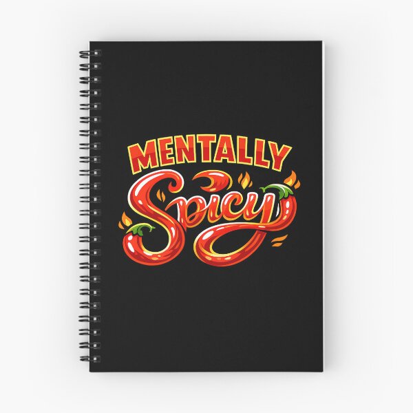 Item preview, Mentally Spicy & Proudly Neurospicy  designed and sold by Suzy Perez Art.