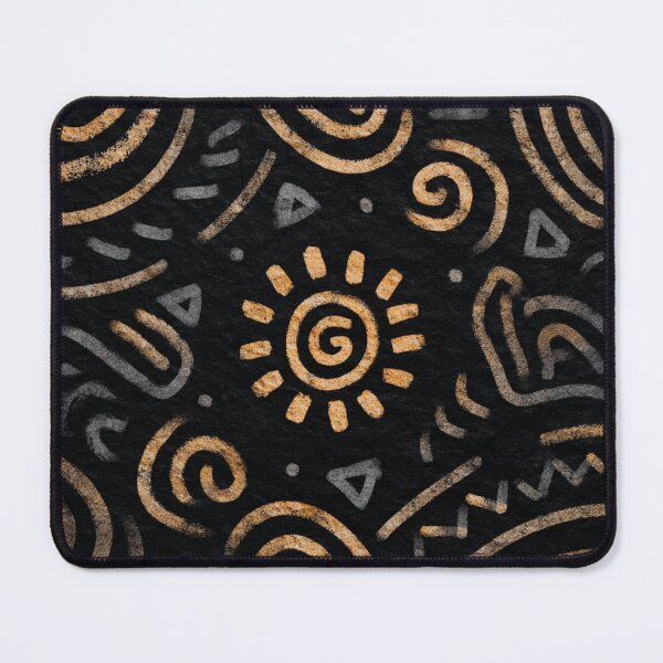 Item preview, New Zealand Māori Paua Pattern Koru Design 830 designed and sold by GrinGalore.
