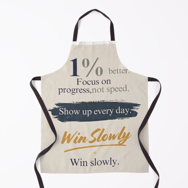 Item preview, 1 Percent Better Every Day Motivation designed and sold by DesignerThreads.