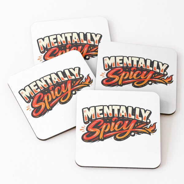 Item preview, Spicy Brain Energy Cool ADHD Neurodivergent Sticker designed and sold by Suzy Perez Art.