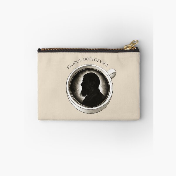 Item preview, Fyodor Dostoevsky Coffee Silhouette – Classic Russian Literary Design designed and sold by PKDWriterMerch.