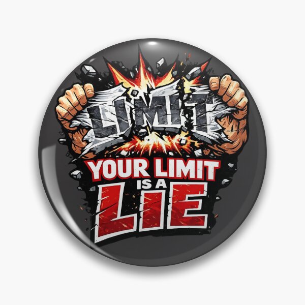 Item preview, Rip The Limit Gym T-Shirt – Your Limit Is A Lie Motivational Workout Graphic Tee designed and sold by RAW-LINE.
