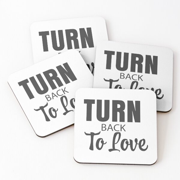 Item preview, Turn Back To Love – Christian Faith Typography T-Shirt Design designed and sold by CrossCrafted.