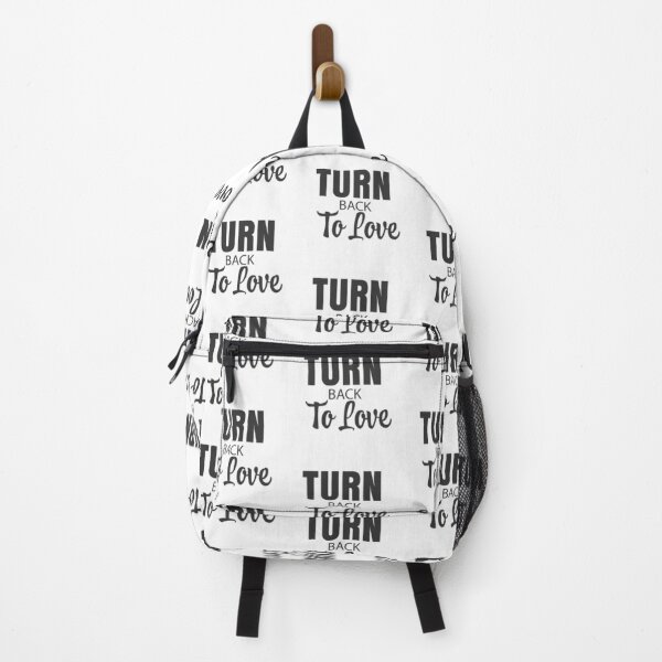 Item preview, Turn Back To Love – Christian Faith Typography T-Shirt Design designed and sold by CrossCrafted.