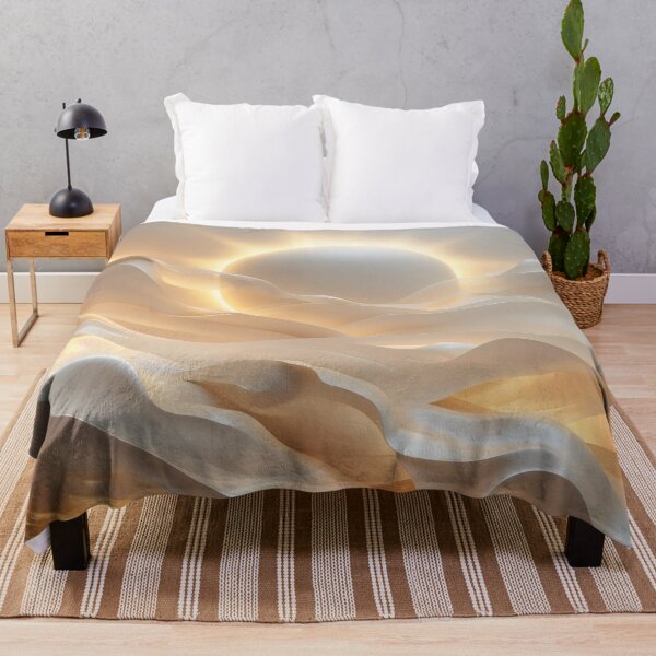 Item preview, Solar Presence – Golden Abstract Sun Light Art designed and sold by LaLi-Designs.