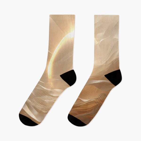 Item preview, Solar Presence – Golden Abstract Sun Light Art designed and sold by LaLi-Designs.