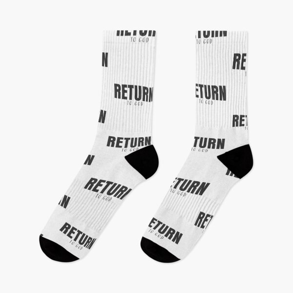 Item preview, Return To God – Christian Faith Typography T-Shirt Design designed and sold by CrossCrafted.